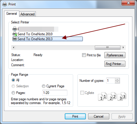 How to print pdf notes